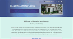 Desktop Screenshot of montecitodentalgroup.com