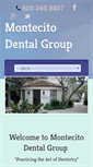 Mobile Screenshot of montecitodentalgroup.com